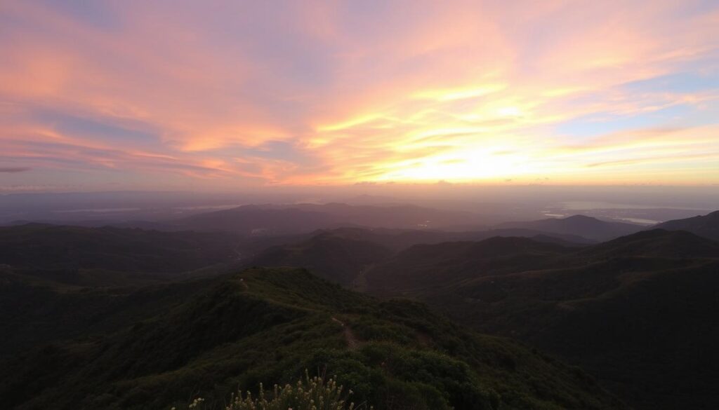 Panorama z Baraniej Góry