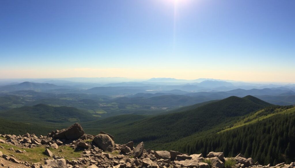 panorama Beskidu Śląskiego panorama Beskidu Śląskiego
