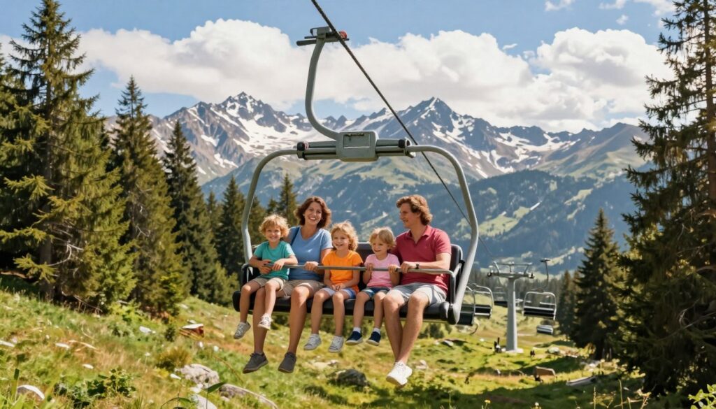 kolej linowa górskie atrakcje dla rodziny