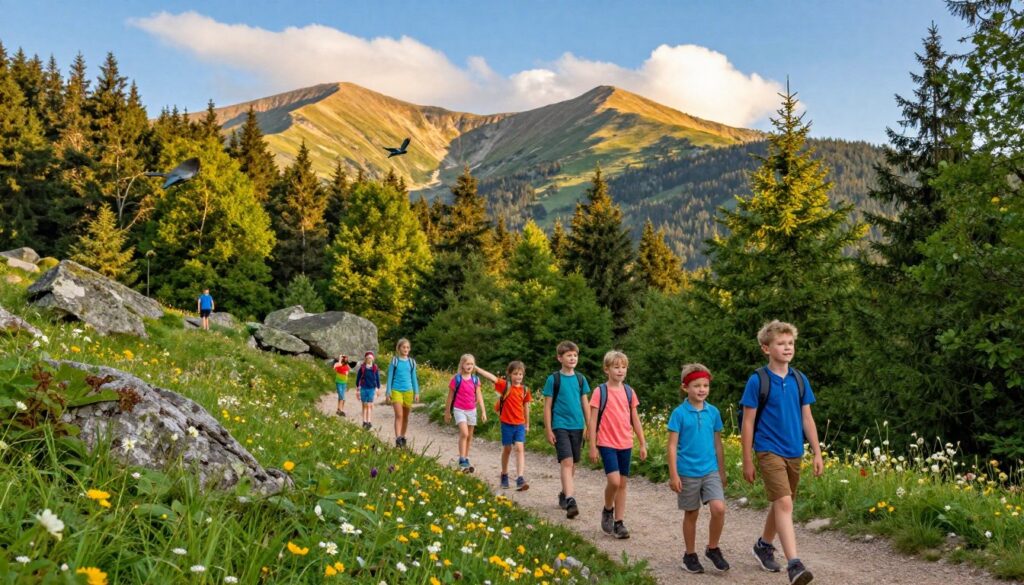 porady dla rodzin z dziećmi w Beskidzie Śląskim