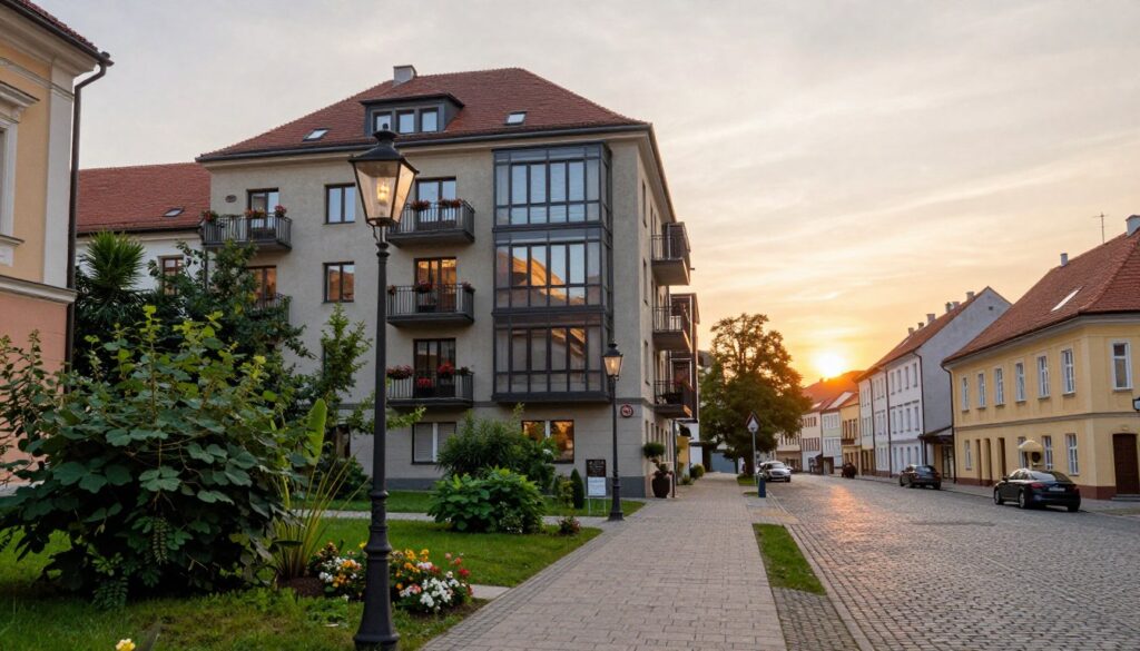 lokalizacja apartamentu przy ulicy Mennicza lokalizacja apartamentu przy ulicy Mennicza