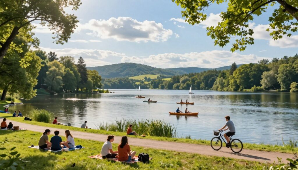Jezioro Żywieckie - Rekreacja nad wodą Jezioro Żywieckie - Rekreacja nad wodą