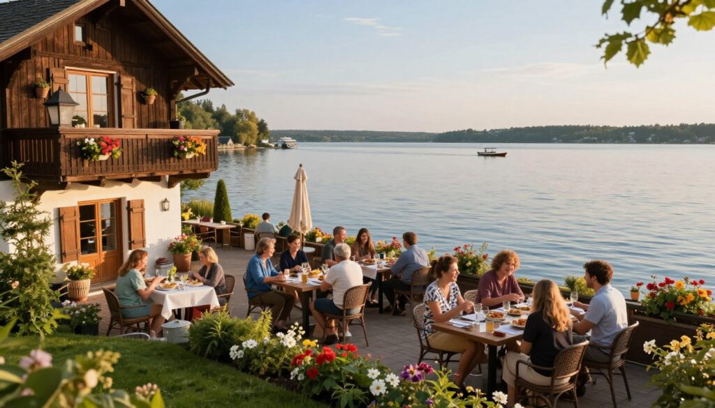 Noclegi i gastronomia nad jeziorem Międzybrodzkim
